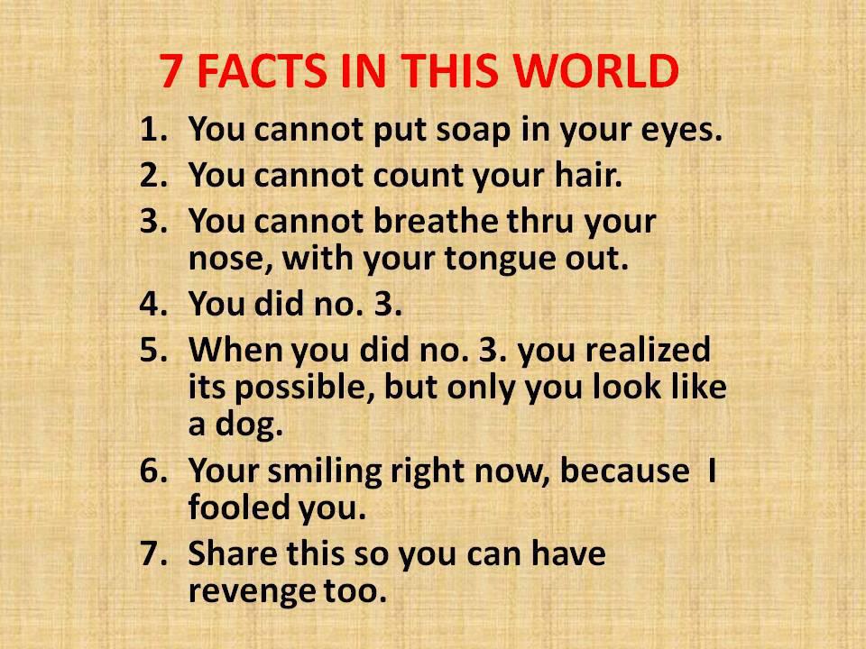 7 faCTS